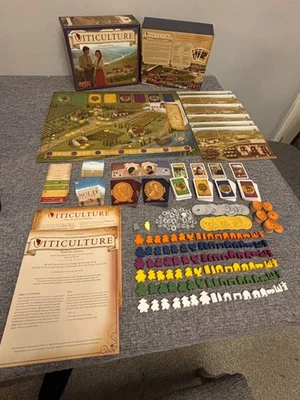 Viticulture Essential Edition 2015 Stonemaier Games STM105 Vineyard Mgmt Game - Image 1 of 4