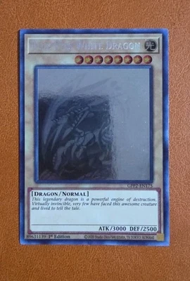 NM Blue-Eyes White Dragon Ghost Rare GFP2-EN175 Yugi oh 1st Edition  - Image 1 of 3