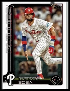 2025 Topps #489 Edmundo Sosa Rainbow Foil - Picture 1 of 2