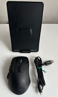 Roccat Leadr Wireless Gaming - Maus mit Ladestation - Bild 1 von 3