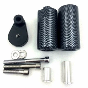 Protector de caída de choque deslizante de marco de carbono para Yamaha YZF-R6 YZF R6 2008-2016 - Imagen 1 de 4