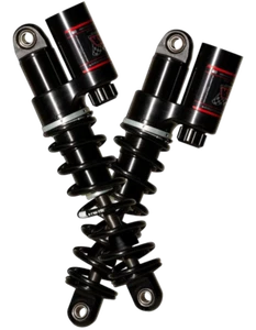 RS-2 Rear Shocks, Black, 1991-2017 Dyna - 14" - Heavy Duty - Picture 1 of 5