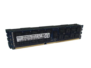 Hynix HMT42GR7AFR4C-RD 64GB (4x16GB) 2Rx4 PC3-14900R ECC RDIMM Server RAM - Picture 1 of 1