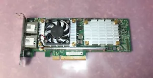 0HN10N DELL BROADCOM 57810S DUAL PORT 10GB BASE-T PCI-E NETWORK ADAPTER HN10N - Picture 1 of 2