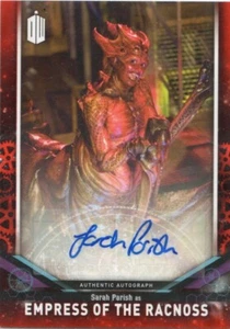 SARAH PARISH Autograph trading card- DOCTOR WHO 2018 Signature Series #10/10 - Picture 1 of 2