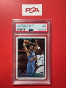 2003 Topps Chrome Xfractor PSA 9 Juwan howard #59 140/220 - Picture 1 of 2