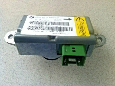 BMW 750i 750Li E65 E66 2004-2008 ~ sensor de puerta delantera izquierda ~ pieza OEM Foto 1 de 4