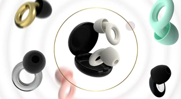 Loop Quiet 2 Ear Plugs – Ultra-Comfy Reusable Noise-Reducing Earplugs for Sleep