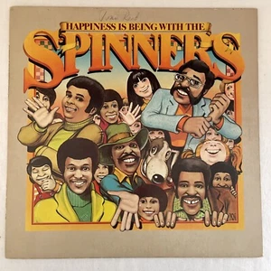 Happiness Is Being With The SPINNERS 1976 Vinyl Album LP UltraSonically Cleaned - Picture 1 of 10