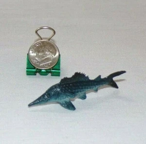 Miniature Dollhouse Ocean Sea Fish Animal Figurine Plastic Toy Pointed Nose - Picture 1 of 2