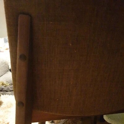 dining table and 4 chairs set wooden - Image 1 of 4