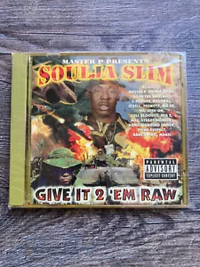 Soulja Slim Give It 2 'Em Raw - CD - No Limit Records - Master P - Rare - Sealed - Picture 1 of 9