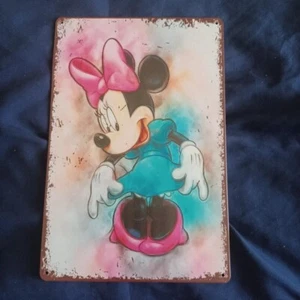 8"X12" Metal Sign Wall Art Home Decor Inside/Outside Office Kitchen Minnie - Picture 1 of 1