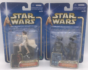 STAR WARS AOTC COLLECTION PADME AMIDALA & SP-4/JN-66 COLLECTIBLE TOYS/FIGURINE