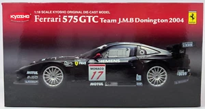 1/18 Kyosho Ferrari 575 GTC #17 Team JMB Donington 2004 (#08393C) (ea6) - Picture 1 of 9