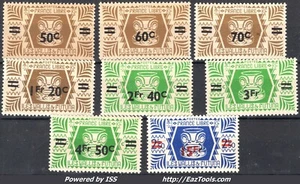 WALLIS ET FUTUNA SERIE DE LONDRES N° 148/155 NEUF ** SANS CHARNIERE - Picture 1 of 2