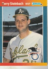FREE SHIPPING-MINT-1989 (ATHLETICS) Donruss All-Stars #31 Terry Steinbach