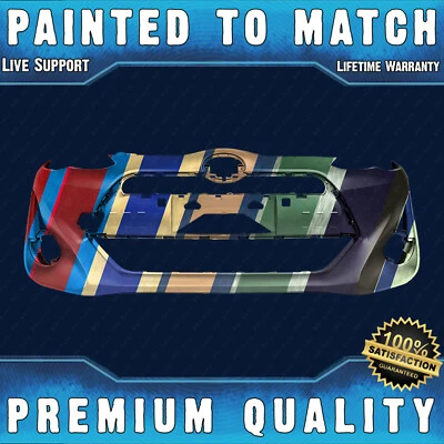 NEW Painted To Match - Front Bumper Cover for 2015 2016 Toyota Prius C 15 16 Foto 1 de 4