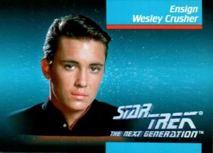1992 Impel STAR TREK TNG The Next Generation #012 Ensign Wesley Crusher - Picture 1 of 2