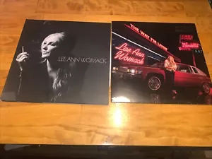 Lee Ann Womack 2 LP LOT-The Way I’m Livin’(New)/The Lonely,The Lonesome&The Gone - Picture 1 of 3
