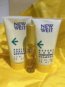 Seltene Herren Vintage New West - Bodywash, Shampoo (1,7 Unzen) & Skinscent (0,25 Unzen) - Bild 1 von 3