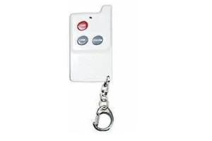 EXTRA WHITE WIRELESS ARM / DISARM / PANIC KEYFOB FOR ALARM EBAY ID 332166098205 - Picture 1 of 1