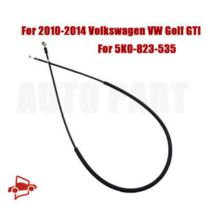 Hood Release Cable Fit For 2010-2014 Volkswagen VW Golf GTI 5K0823535 New