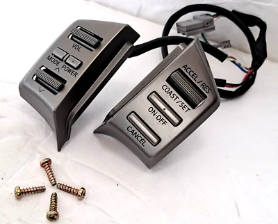 2003 2004 2005 2006 2007 INFINITI G35 RADIO CRUISE CONTROL STEERING WHEEL SWITCH - Image 1 of 4