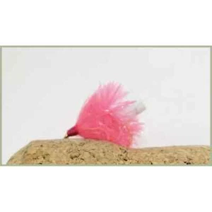 BARBLESS Foam Ass Blobs, AKA FAB, 6 Pack PINK , Fishing Flies, Size 10 Trout Fly - Picture 1 of 1