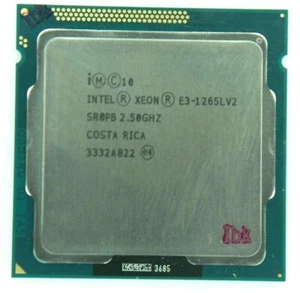 Intel Xeon E3-1265L V2 1265LV2 2,5 GHz 4-Core SR0PB Prozessor mit Fett - Bild 1 von 1