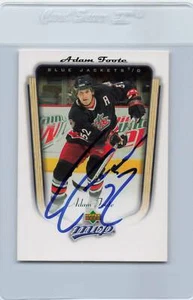 2005/06 MVP #121 Adam Foote Blue Jackets Signed Auto *G2217 - Picture 1 of 1
