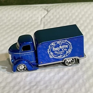 Jada Toys #90969 1947 Ford COE Blue Ford Motor Co Box Van 1/64 Die Cast Truck - Picture 1 of 6