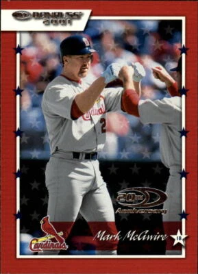 2001 Donruss #15 Mark McGwire - NM-MT - Image 1 of 2