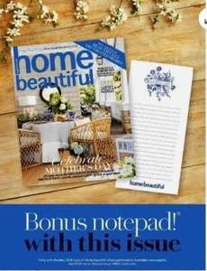 Australian Home Beautiful Magazine Issue May 2024/ CELEBRATE MOTHER DAY - Picture 1 of 3