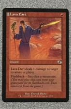 MAGIC: THE GATHERING - LAVA DART 1X- JUDGMENT - COMMON - INSTANT -  LP - MTG