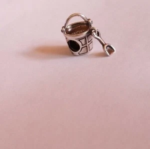 NEU Chamilia Sterlingsilber "Strand Eimer und Schaufel" EIMER Charm Perle G-59 - Bild 1 von 2