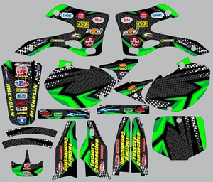 Graphic Kit for 1999-2002 Kawasaki KX125 KX250 KX 125 250 Decals logo sticker - Picture 1 of 3