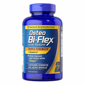 Osteo Bi-Flex Triple Strength Joint Health + Vitamin D3, 220 Tablets - Picture 1 of 6