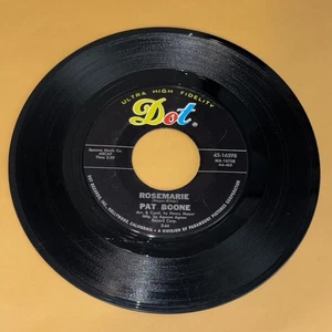 Pat Boone Rosemarie I Understand 45 rpm Dot Record Vintage Vinyl 7" - Picture 1 of 2