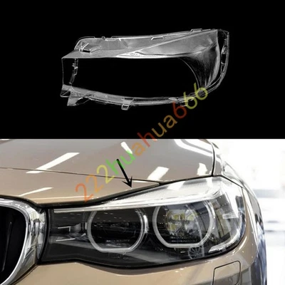 Lente del faro delantero izquierdo carcasa transparente + sellador para BMW Serie 3 GT F34 2017-2020 Foto 1 de 4