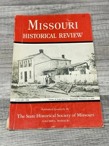 Missouri Historical Review January 1960 Home Of Tom Sawyer Vintage Paperback - Picture 1 of 3