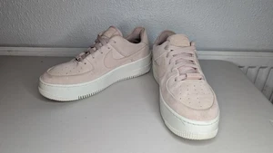 Nike Air Force 1 Sage Low Particle Beige - Damen Wildleder Sneaker - Größe UK 6 - Bild 1 von 15