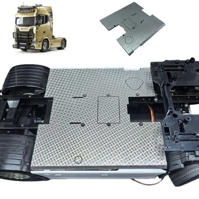 Tablero decorativo de placa antideslizante de metal para camión Tamiya 1/14 RC Scania 770s 56379 Foto 1 de 4