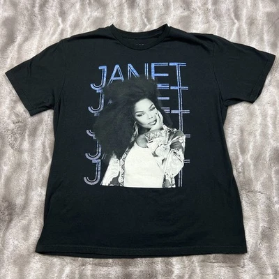 Janet Jackson Shirt Womens Large Black Tour Together Again 2023 - Image 1 of 4