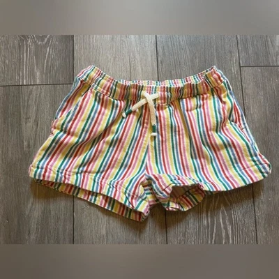 Шорты для девочек Boden в тонкую полоску с сердечком и карманом размер 11 - Изображение 1 из 4