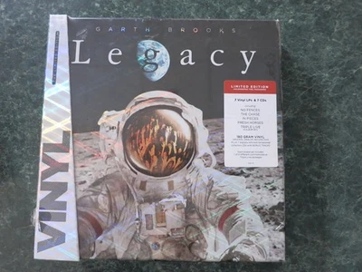 Legacy Collection Limited Edition by Garth Brooks (7 Vinyl Records + 7 CDs) NEW - Image 1 of 2