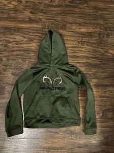 Realtree Boys Hoodie Camo Green  Sz 6 - Picture 1 of 3