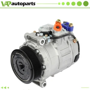 AC A/C Compressor W/Clutch New For Dodge Freightliner Mercedes-Benz 2.1L 3.0L - Picture 1 of 14