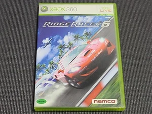 Microsoft XBOX360 Ridge Racer 6 Juego Retro Versión Coreana para Consola MS Video - Imagen 1 de 5