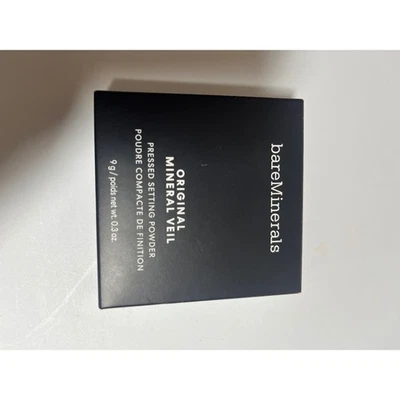 BareMinerals Original Mineral Veil Pressed Setting Powder Sheer Deep 0.3 oz - Image 1 of 4